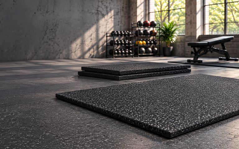 rubber gym florring mats